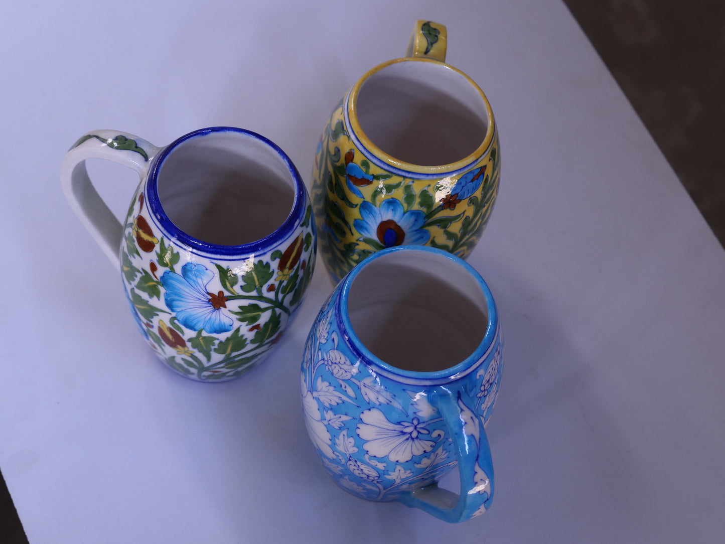 Blue Pottery Jug