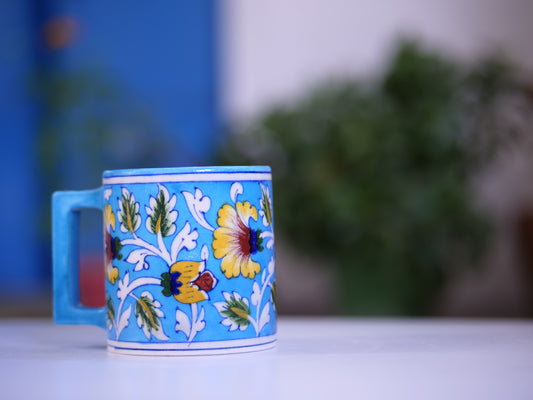Blue Pottery Royal Cup Set